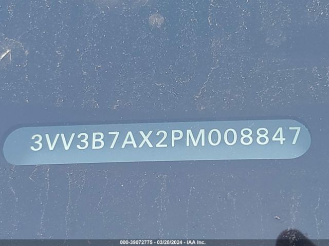 3VV3B7AX2PM008847 Volkswagen Tiguan 2.0t Se