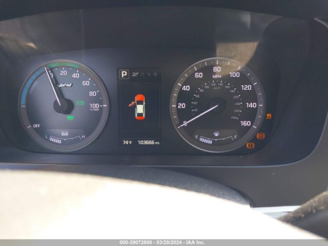 KMHE24L12GA014543 Hyundai Sonata Hybrid Se