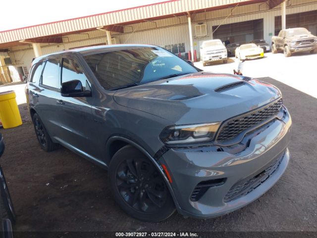 39072927 :رقم المزاد ، 1C4SDHCT8NC130700 vin ، 2022 Dodge Durango R/t Rwd مزاد بيع