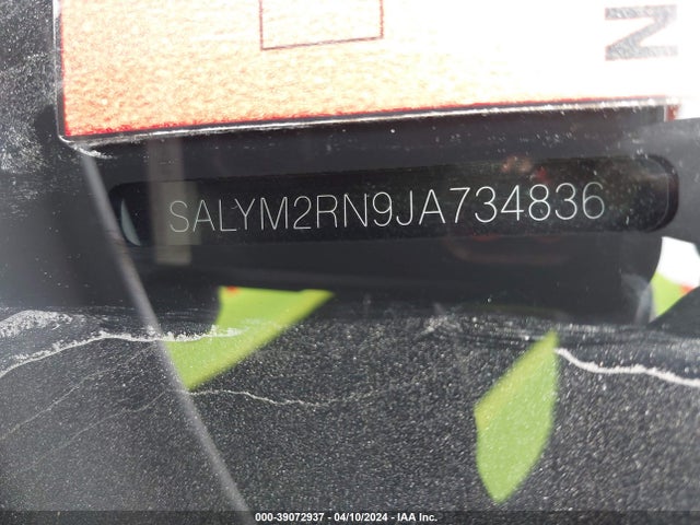 Land Rover Range Rover Velar D180 Hse R-dynamic 2018 SALYM2RN9JA734836 Image 9