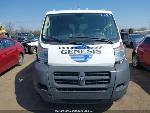 3C6TRVAG8JE109804 RAM Promaster 1500 Low Roof 136 Wb