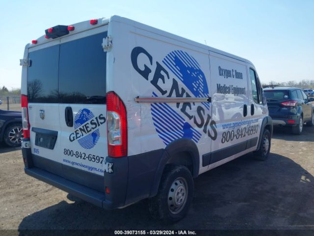 3C6TRVAG8JE109804 RAM Promaster 1500 Low Roof 136 Wb