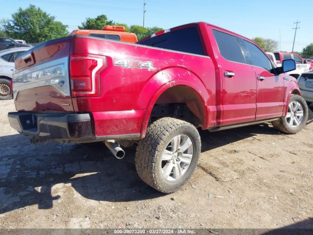 1FTEW1EF0FFA19936 Ford F-150 Platinum