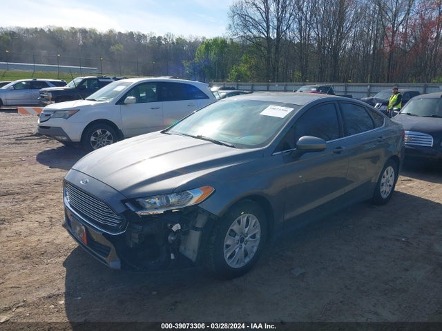 Ford FUSION S 2014 3FA6P0G71ER326895 Image 2