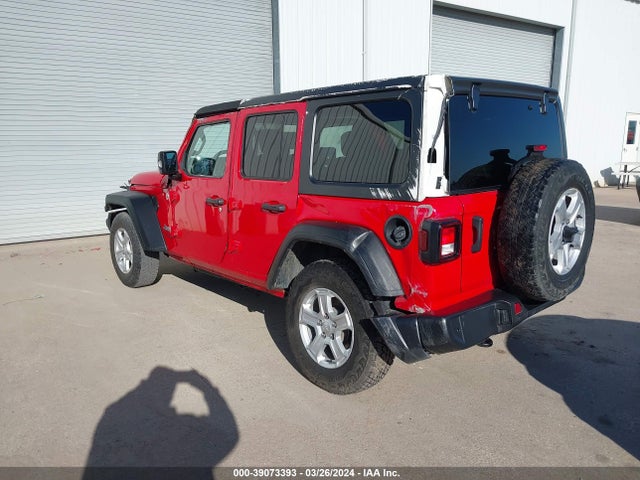 1C4HJXDG2LW334063 Jeep Wrangler Unlimited Sport S 4x4