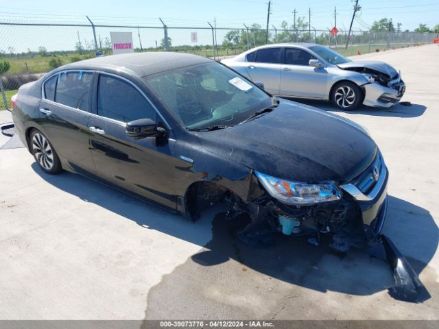 Auction sale of the 2014 Honda Accord Hybrid Touring, vin: 1HGCR6F71EA006368, lot number: 39073776