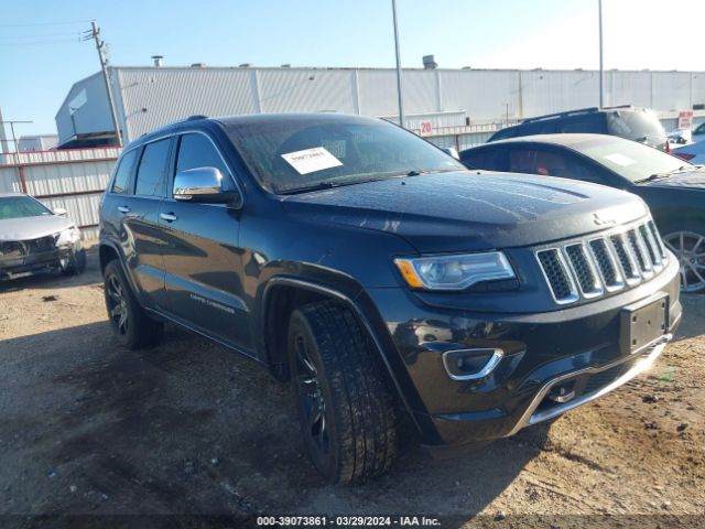 Auction sale of the 2015 Jeep Grand Cherokee Overland, vin: 1C4RJECG1FC614928, lot number: 39073861
