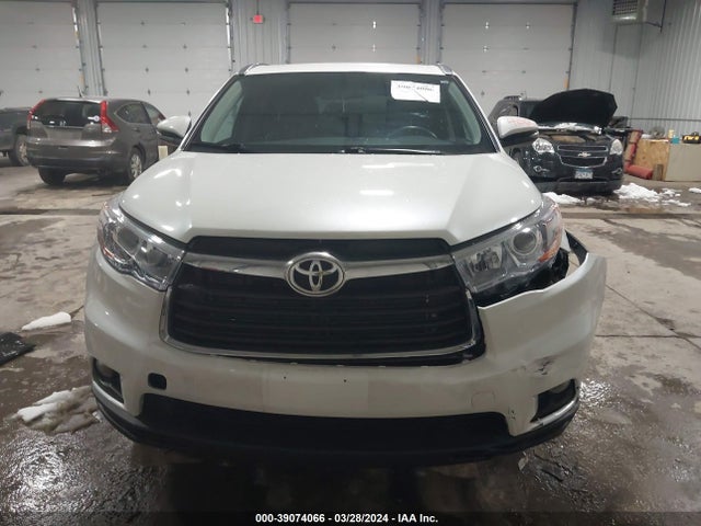 Toyota Highlander Xle V6 2016 5TDJKRFH3GS290662 Image 12