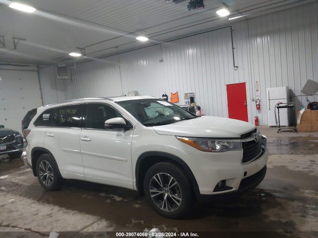 Toyota Highlander Xle V6 2016 5TDJKRFH3GS290662 Image 13