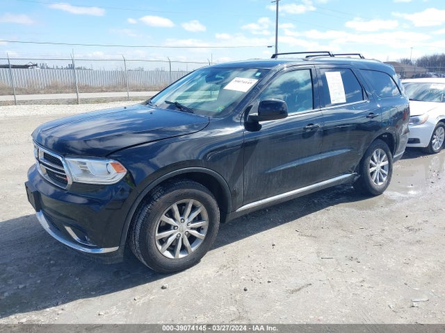 Dodge Durango Sxt Awd 2017 1C4RDJAG3HC824324 Image 2