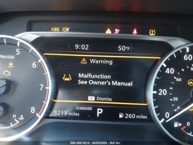 5N1BT3CA8NC709105 Nissan Rogue Sl Fwd