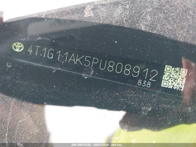 Toyota CAMRY SE 2023 4T1G11AK5PU808912 Image 9