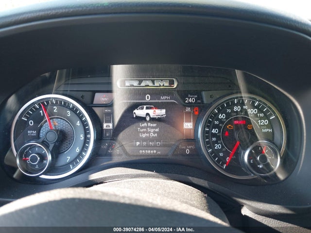 RAM 1500 Big Horn  4x4 5'7 Box 2020 1C6SRFFTXLN151798 Image 7