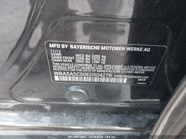 WBA5A5C50ED504276 BMW 528I