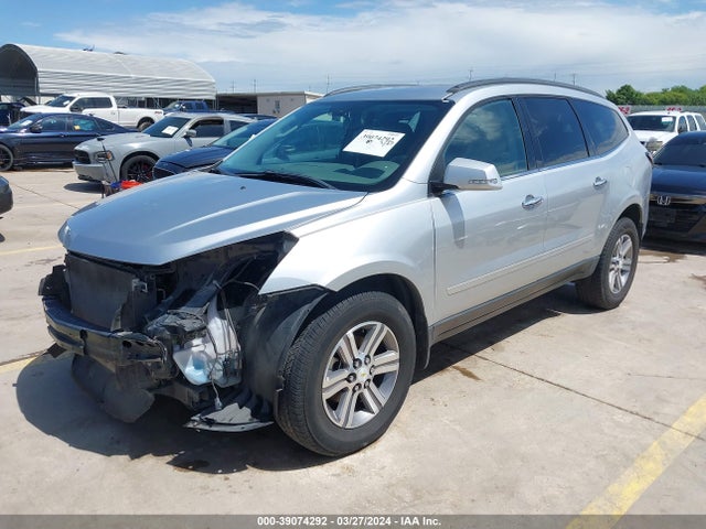 Chevrolet Traverse 1lt 2015 1GNKRGKD9FJ284679 Image 2