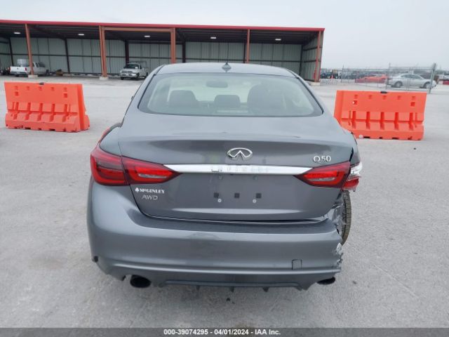 JN1EV7AR9JM444567 Infiniti Q50 3.0t Luxe
