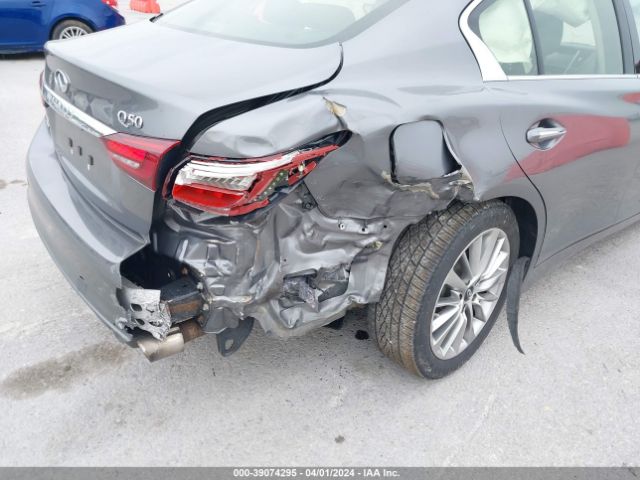JN1EV7AR9JM444567 Infiniti Q50 3.0t Luxe
