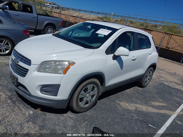 Chevrolet Trax 1ls 2015 KL7CJKSB5FB129530 Image 2