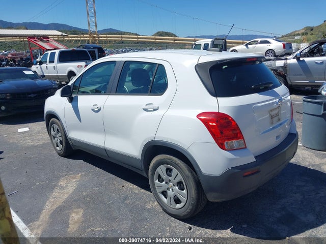 Chevrolet Trax 1ls 2015 KL7CJKSB5FB129530 Image 3