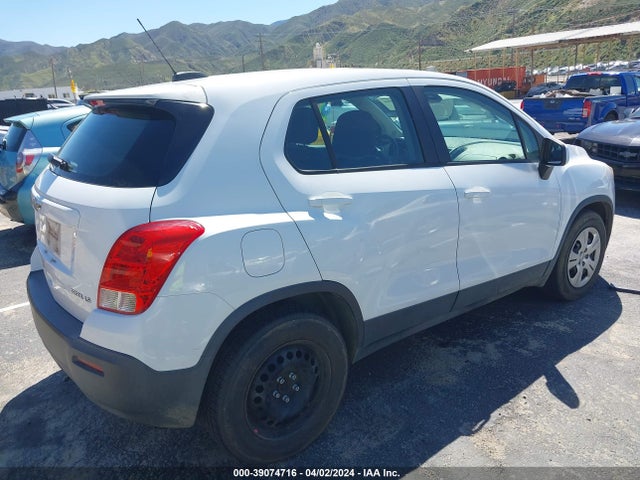 Chevrolet Trax 1ls 2015 KL7CJKSB5FB129530 Image 4