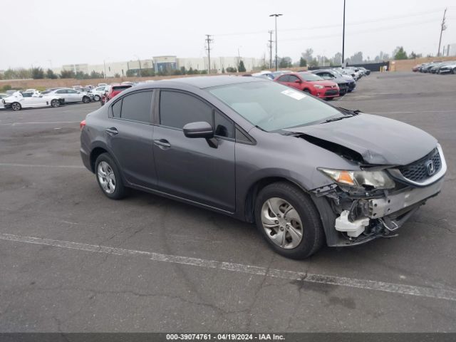 Auction sale of the 2015 Honda Civic Lx, vin: 2HGFB2F53FH545425, lot number: 39074761