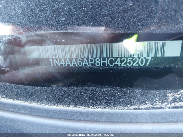 Nissan Maxima 3.5 Sv 2017 1N4AA6AP8HC425207 Image 9