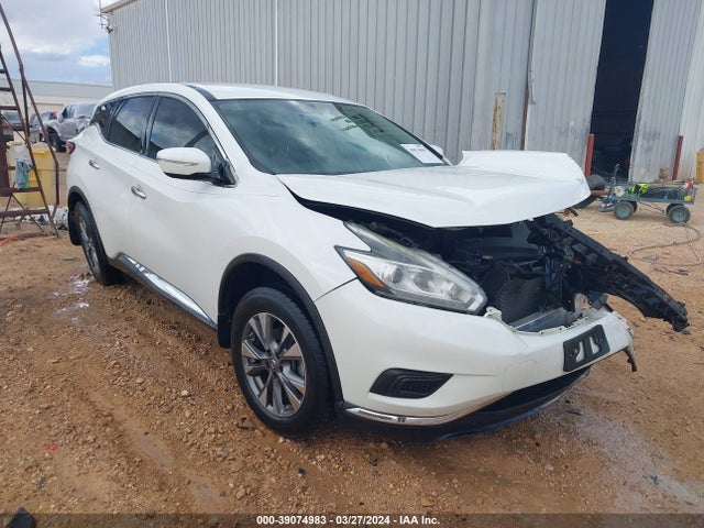 Nissan MURANO S 2015 5N1AZ2MG6FN279359 головне зображення