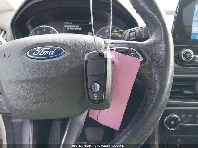 MAJ6S3GL5KC263193 Ford Ecosport Se