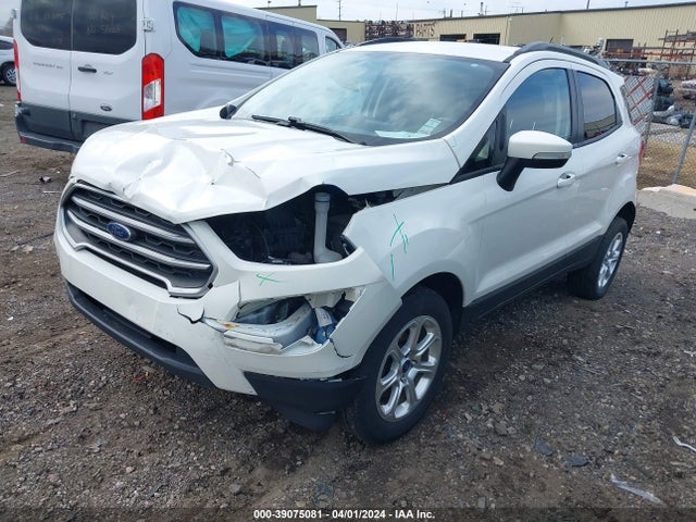 MAJ6S3GL5KC263193 Ford Ecosport Se