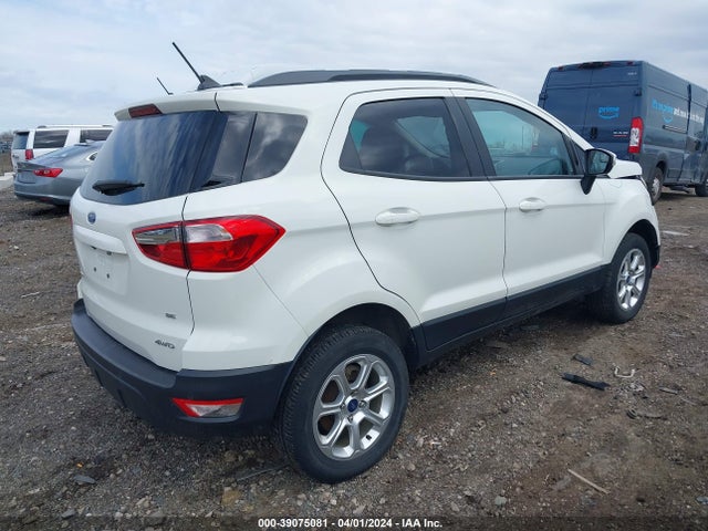 MAJ6S3GL5KC263193 Ford Ecosport Se