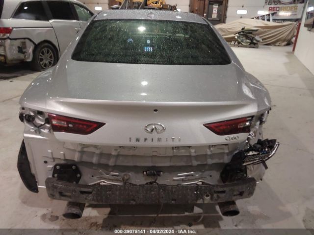 JN1EV7EK0JM342393 Infiniti Q60 3.0t Luxe