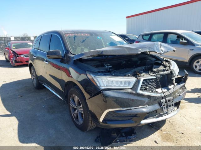 Aukcja sprzedaży 2019 Acura Mdx Standard, vin: 5J8YD3H36KL011417, numer aukcji: 39075270