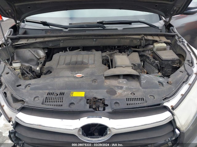 Toyota Highlander Xle V6 2016 5TDJKRFH4GS329064 Image 10