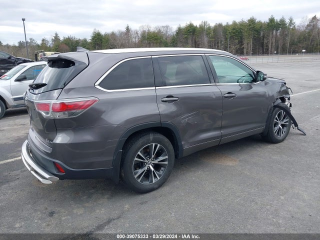 Toyota Highlander Xle V6 2016 5TDJKRFH4GS329064 Image 4