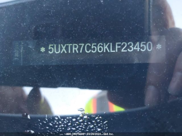 5UXTR7C56KLF23450 BMW X3 Sdrive30i