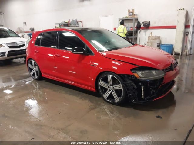 Aukcja sprzedaży 2016 Volkswagen Golf R 4-door, vin: WVWUF7AU2GW091936, numer aukcji: 39075515