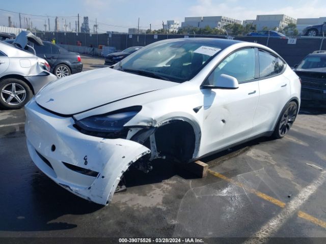 7SAYGDEF2NF489550 Tesla Model Y Performance Dual Motor All-wheel Drive