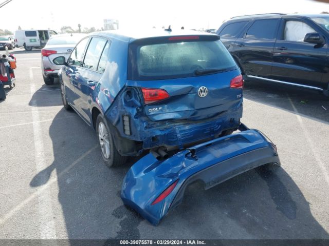3VW217AU7HM032613 Volkswagen Golf Tsi S 4-door/tsi Se 4-door/tsi Sel 4-door/tsi Wolfsburg Edition 4-door