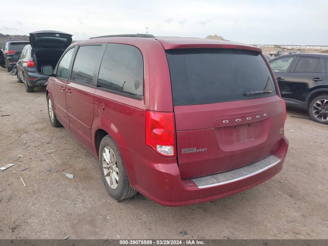 Dodge Grand Caravan Sxt 2014 2C4RDGCG6ER120122 Image 3