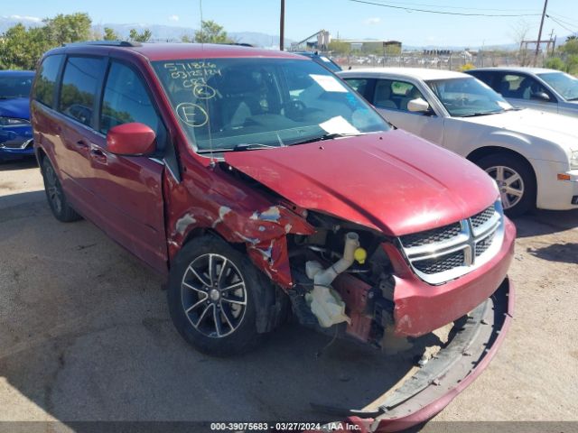 2016 Dodge Grand Caravan Sxt მანქანა იყიდება აუქციონზე, vin: 2C4RDGCG9GR276335, აუქციონის ნომერი: 39075683