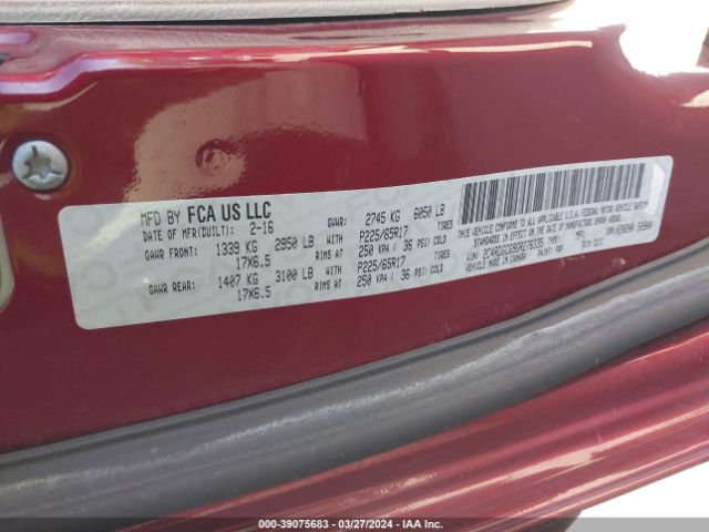 2C4RDGCG9GR276335 Dodge Grand Caravan Sxt