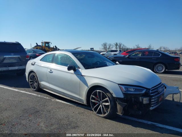 Продаж на аукціоні авто 2018 Audi S5 3.0t Premium Plus, vin: WAUP4AF55JA022886, номер лоту: 39075787