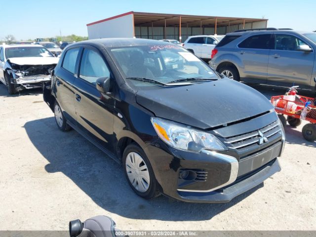 Auction sale of the 2022 Mitsubishi Mirage Es/le, vin: ML32AUHJXNH009679, lot number: 39075931