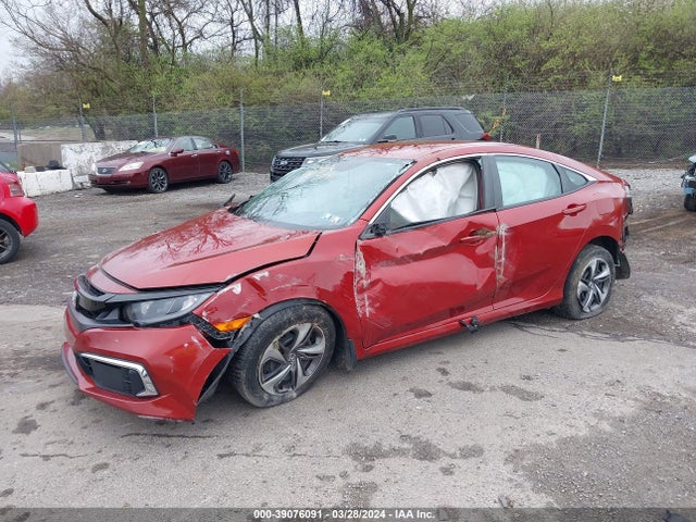 Honda Civic Lx 2020 19XFC2F66LE012061 Image 2