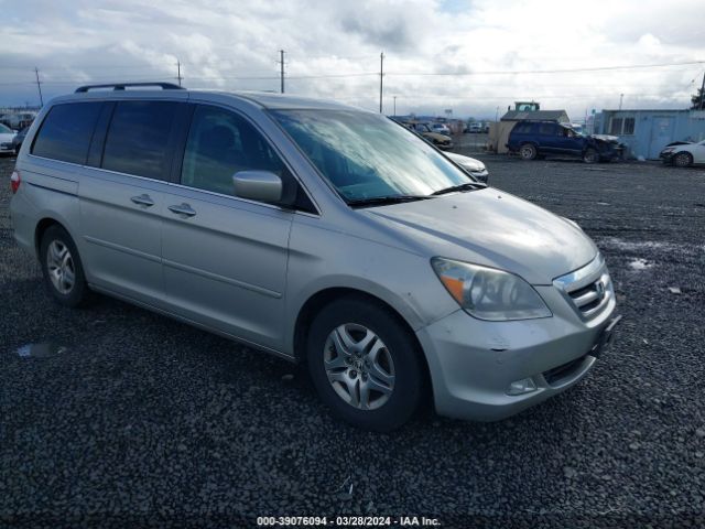 Auction sale of the 2005 Honda Odyssey Touring, vin: 5FNRL38805B068415, lot number: 39076094