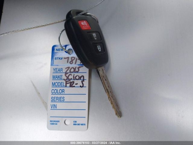 JTKJF5C7XFJ003489 Scion TC