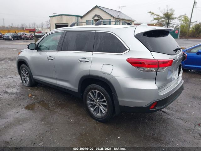 5TDJZRFH2KS725403 Toyota Highlander Xle