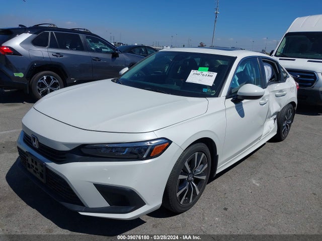 Honda CIVIC EX 2022 JHMFE1F78NX010312 Image 2