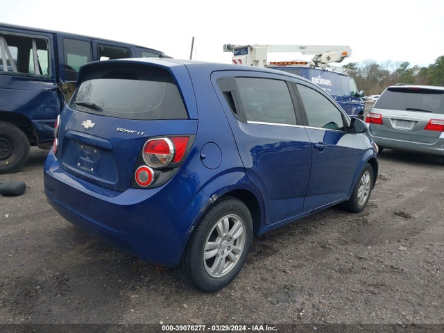 Chevrolet Sonic Lt Auto 2014 1G1JC6SHXE4185376 Image 4
