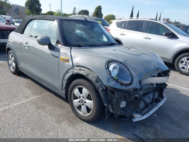 39076307 :رقم المزاد ، WMWWG5C51K3F79494 vin ، 2019 Mini Convertible Cooper مزاد بيع